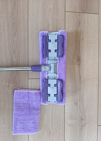 Pastel Mor Mop ve Mikrofiber Bez - Görsel 3