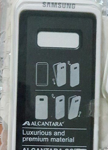 Samsung Galaxy Note 8 Alcantara kılıf 