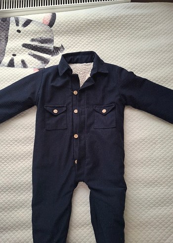 Bebek Düğmeli Tulum - Görsel 2