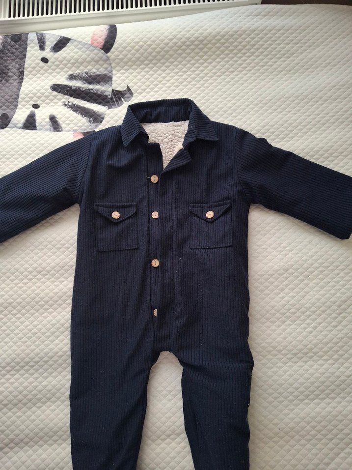 Bebek Düğmeli Tulum - Görsel 2