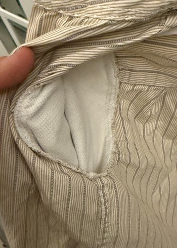 Kız Çocuk Keten Bej Gömlek - Görsel 8