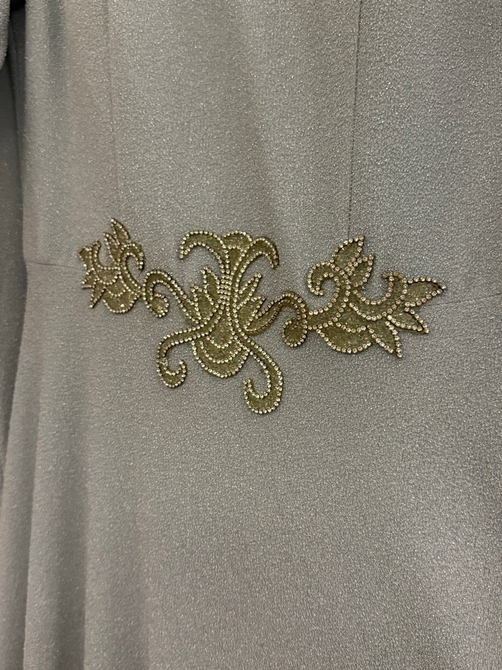 Açık mavi şık abiye - Görsel 2