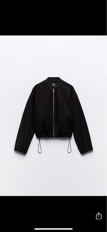 s Beden siyah Renk Zara Bomber Ceket