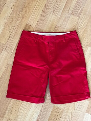 Mango Kids Mango Kids Kırmızı Şort | 13-14 Yaş | XS Beden Uygun | Ayarlanab