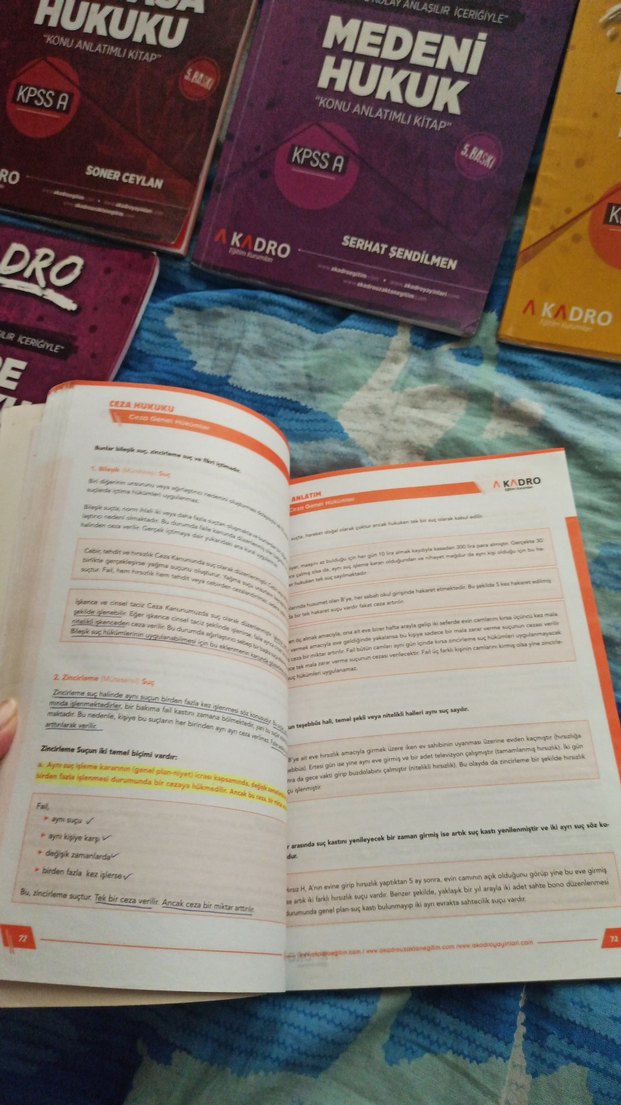 Kadro KPSS Hukuk Soru Bankası Seti - Görsel 5