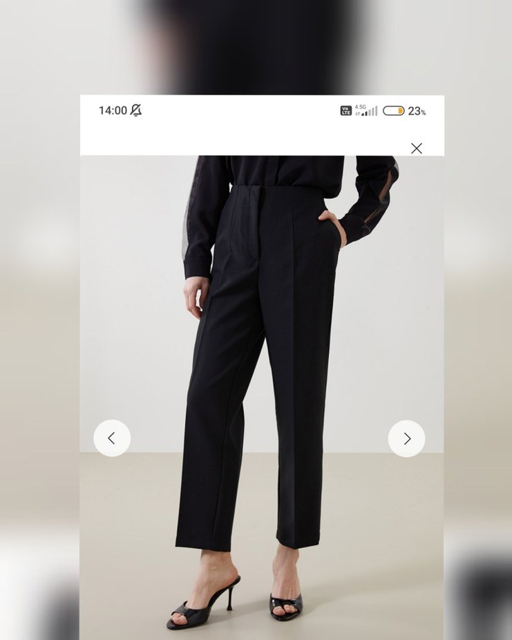 LC Waikiki Beli Lastikli Kadın Pantolon - Görsel 2