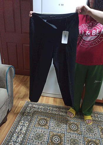 LC Waikiki Kadın Yüksek Bel Kumaş Pantolon - Görsel 6