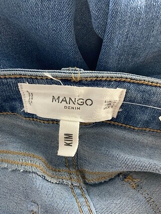 32 Beden Mango Jean / Kot %70 İndirimli.