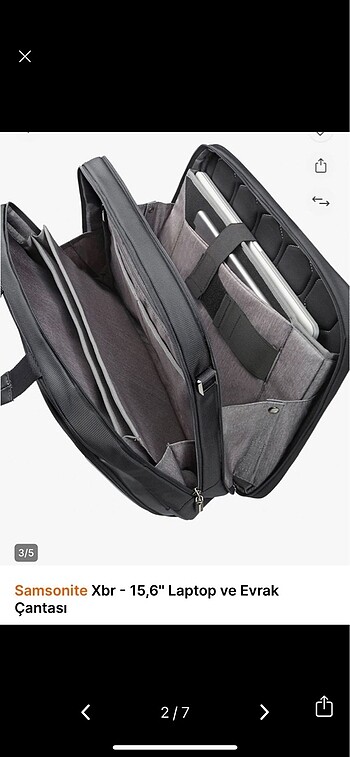  Beden Samsonite çanta