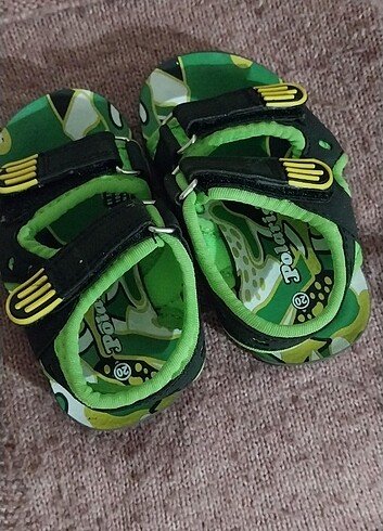 20 Beden siyah Renk Polaris bebek sandalet unisex