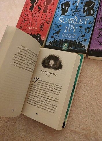 Scarlet ve İvy kitaplari
