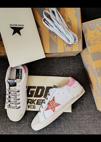 37 Beden Golden Goose Deluxe Kadın Bağcıklı Spor Ayakkabı