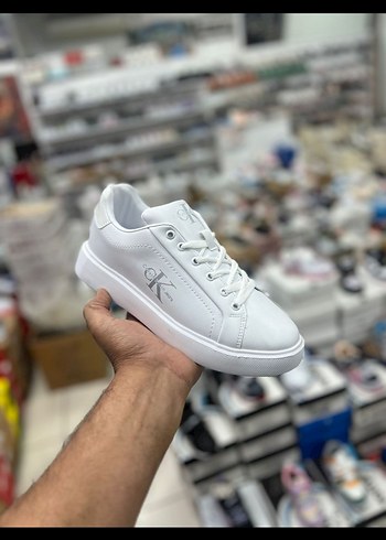 Calvin klein Beyaz Erkek Spor Ayakkabı