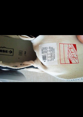 38 Beden siyah Renk Converse Kadın Siyah Normcore Spor Ayakkabı