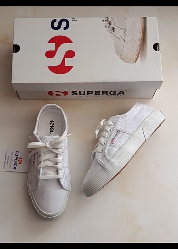Superga Superga Beyaz Kadın Spor Ayakkabı