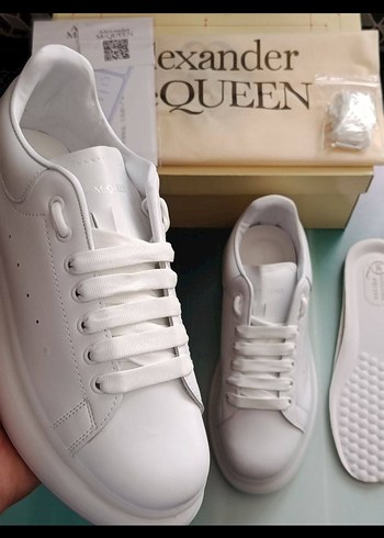 Alexander McQueen Alexander McQueen Beyaz Erkek Sneakers