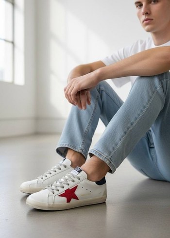 Golden Goose Deluxe Kahverengi Suet Sneaker