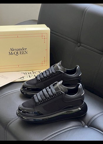 44 Beden Alexander McQueen Siyah Erkek Sneakers