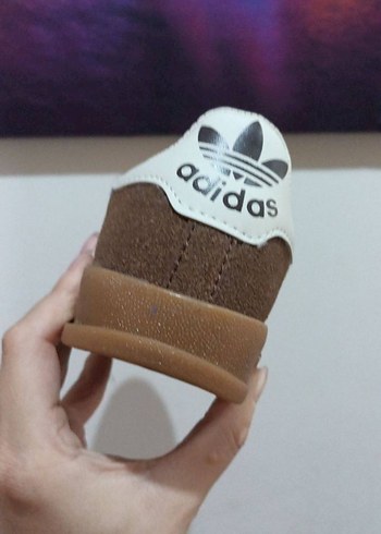 37 Beden kahverengi Renk Kadın Kahverengi Adidas Gazelle Spor Ayakkabı