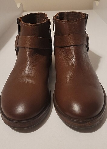 Zara Sıfır Zara Hakiki Deri Bot 33 No