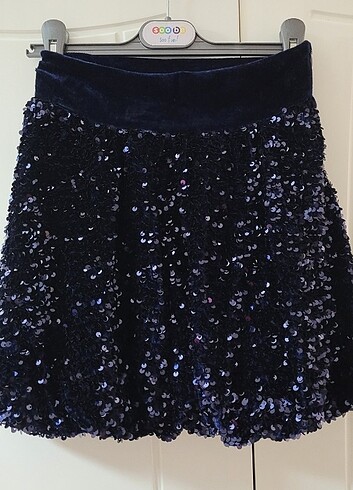 Zara Etiketli Zara Pullu Balon Etek 10 yaş