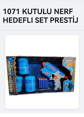 Sıfır Nerf Hedefli Prestij