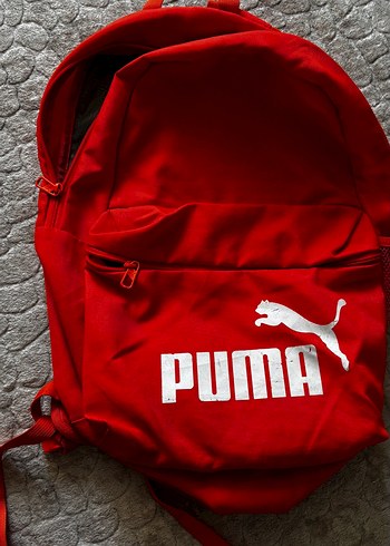 Kırmızı Puma Çocuk Okul Çantası
