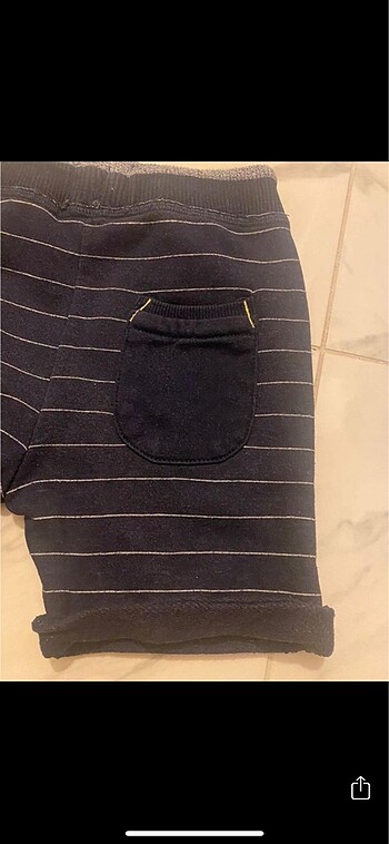 5 Yaş Beden lacivert Renk Zara şort