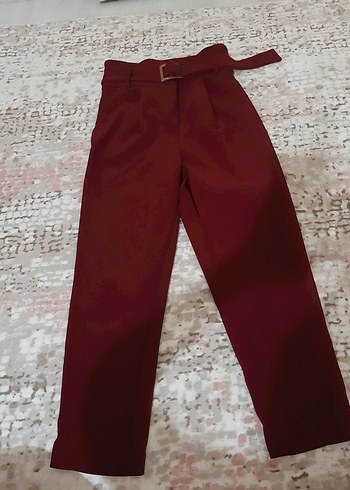 Diğer bordo renk pantolon