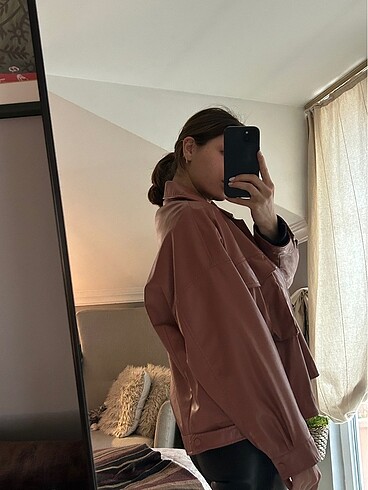 Zara Zara Deri Ceket