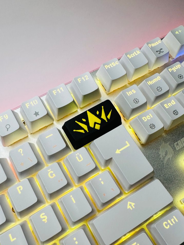 Beyaz Işıklı Gaming Klavye - Görsel 5