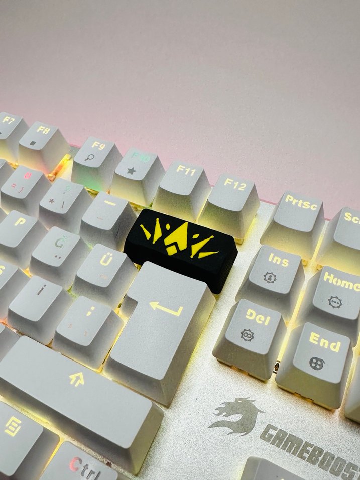 Beyaz Işıklı Gaming Klavye - Görsel 4