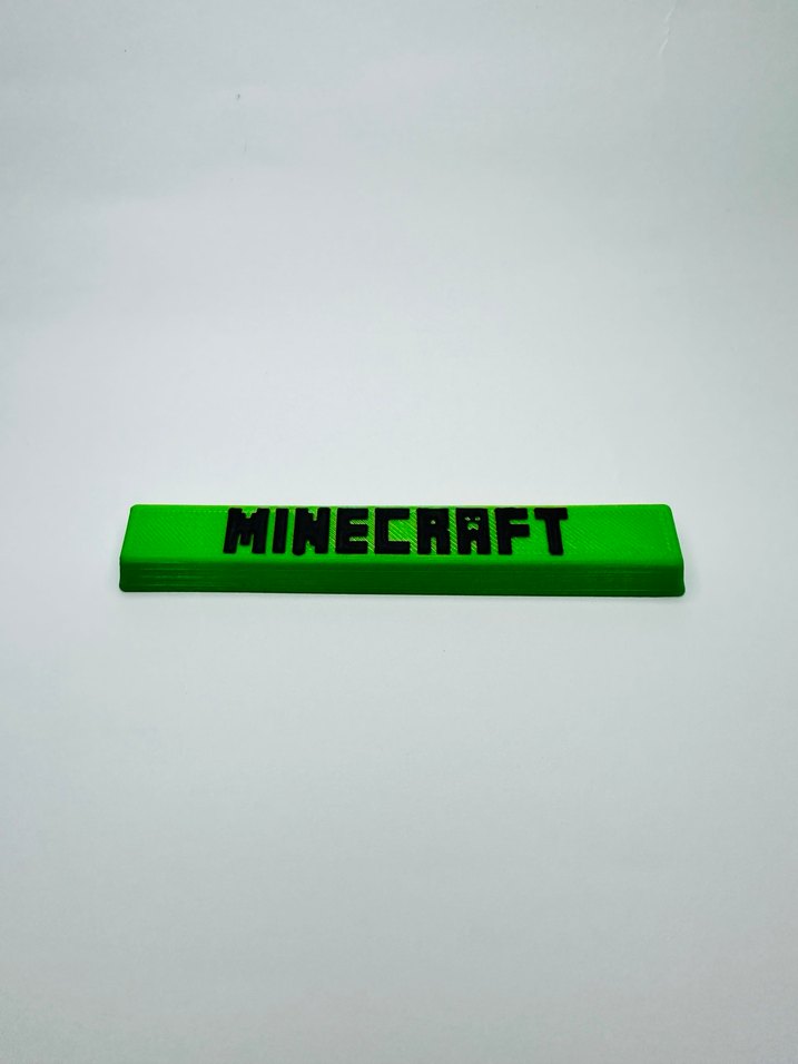 Minecraft Temalı Yeşil Işıklı Gaming Klavye tuşu Keycaps - Görsel 4