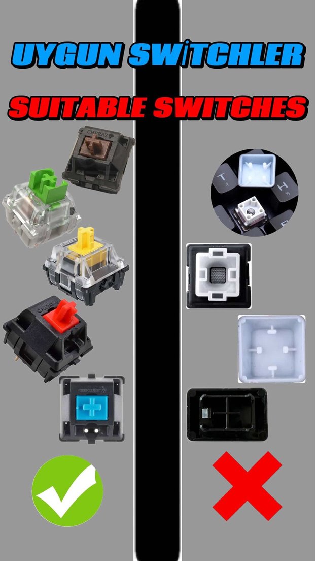 Minecraft Temalı Yeşil Işıklı Gaming Klavye tuşu Keycaps - Görsel 5