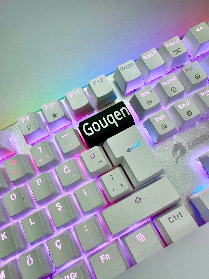 Özel Backspace Klavye Tuşu keycaps - Görsel 4