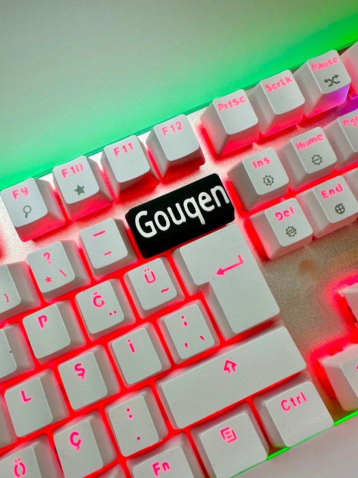 Özel Backspace Klavye Tuşu keycaps - Görsel 3