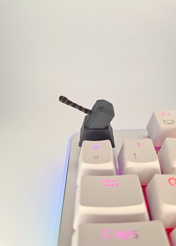 Beyaz Mekanik Oyun Klavyesi RGB Işıklı - Görsel 2