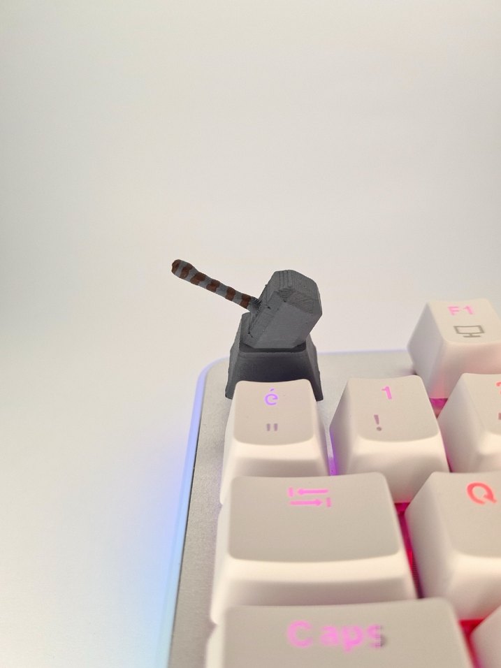 Beyaz Mekanik Oyun Klavyesi RGB Işıklı - Görsel 2