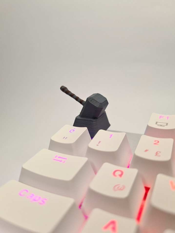 Beyaz Mekanik Oyun Klavyesi RGB Işıklı - Görsel 3