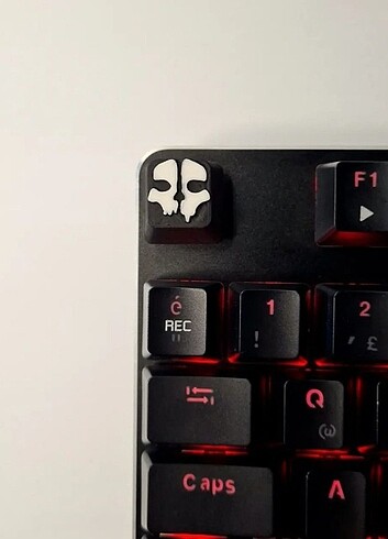 Call of Dutty ghost mekanik klavye tuşu Figur Keycaps 