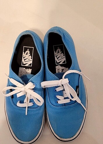 38 Beden mavi Renk Vans spor ayakkabı