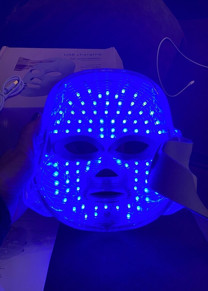 Led terapi maskesi/maskesi - Görsel 3