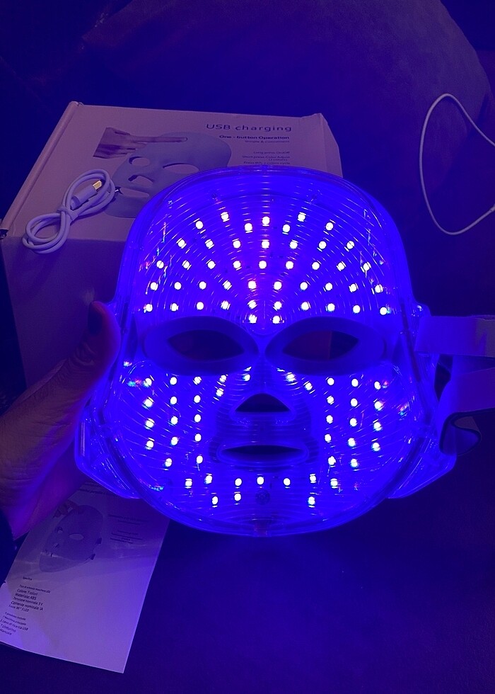 Led terapi maskesi/maskesi - Görsel 4