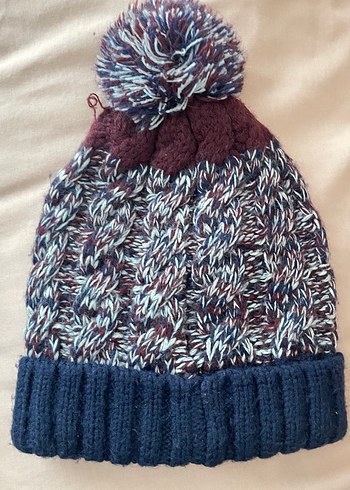 Renkli Örgü Kadın Bere - Görsel 2