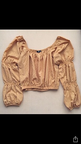 Quzu marka Crop Bluz