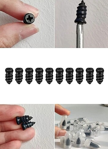 10 Adet Çok Amaçlı Kolay Araba Lastiği Tamir Kauçuğu - Görsel 4