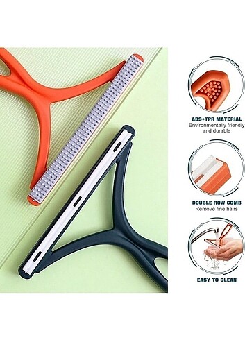 Kedi Köpek Tüy Toplayıcı Çift Taraflı Pamuk Tiftiği - Görsel 3