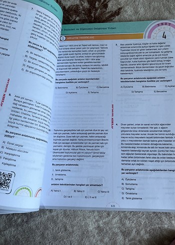 Beden Kronograf Paragraf Soru Bankası