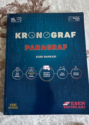 Kronograf Paragraf Soru Bankası