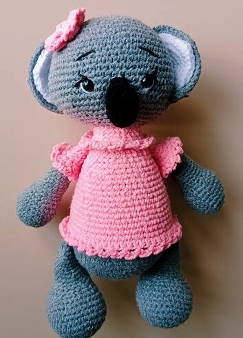 Amigurumi kız koala